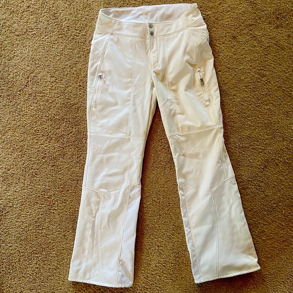 White Athleta Snowpants